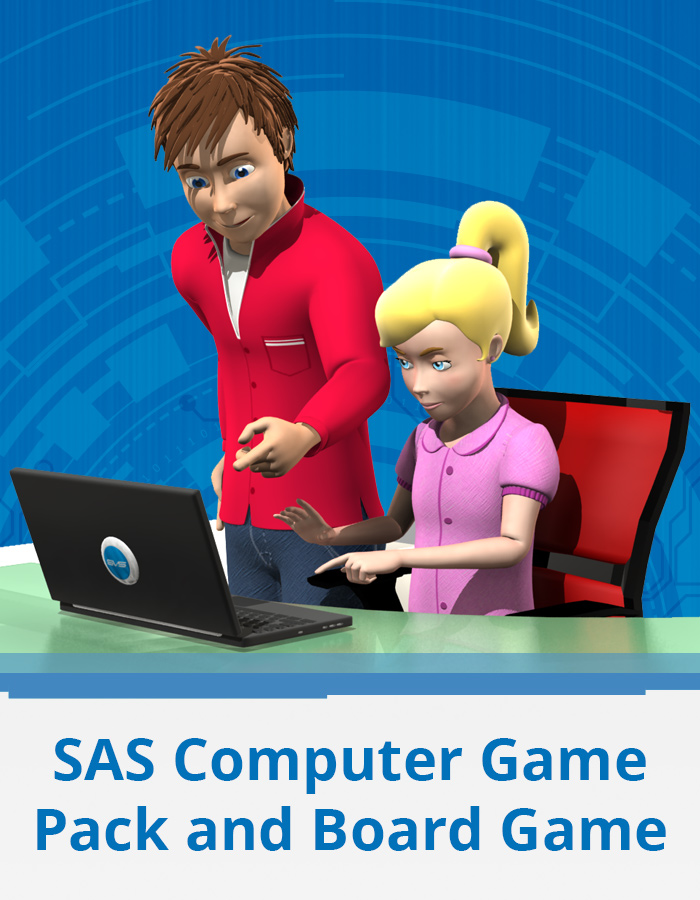 SAS Computer Game Pack and Challenger Board Game