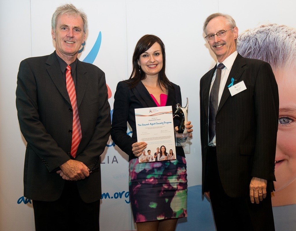 Autism Spectrum Australia National Recognition Award